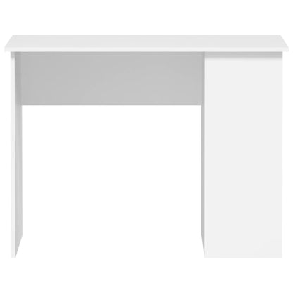 vidaXL Bureau Blanc 100x55x75 cm Bois d'ingénierie