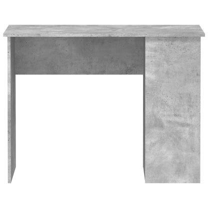vidaXL Bureau Gris béton 100x55x75 cm Bois d'ingénierie