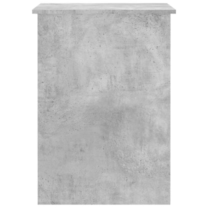 vidaXL Bureau Gris béton 100x55x75 cm Bois d'ingénierie