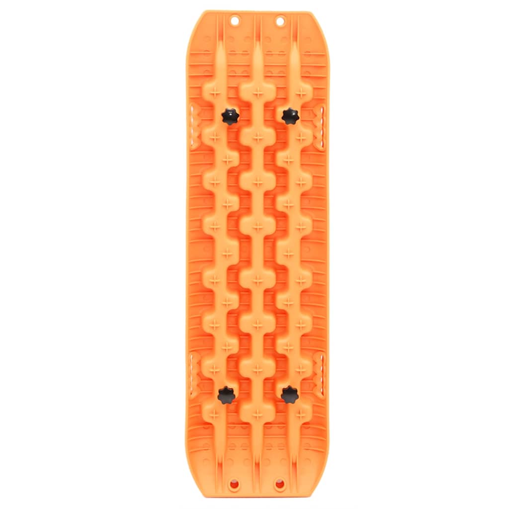 vidaXL Planches de traction 2 pc Orange 106x30,5x7 cm Nylon