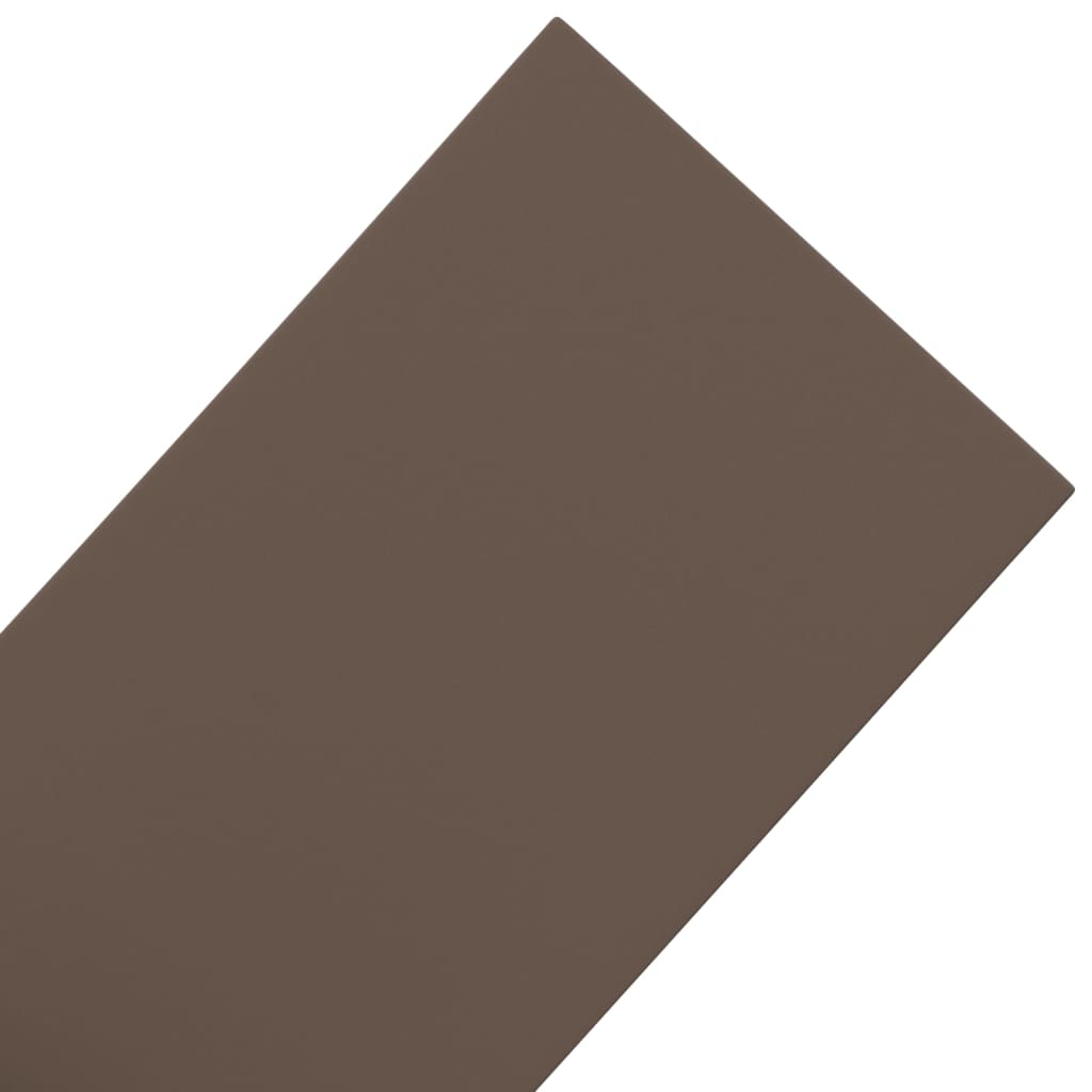 vidaXL Bordures de jardin 3 pcs marron 10 m 20 cm polyéthylène
