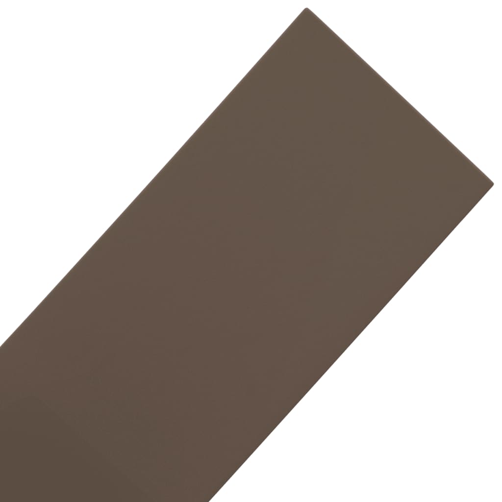 vidaXL Bordure de jardin marron 10 m 15 cm polyéthylène
