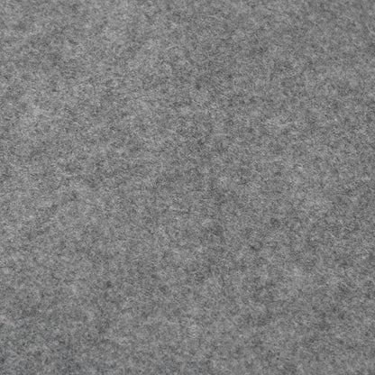 vidaXL Bâche de piscine gris clair Ø550 cm géotextile polyester