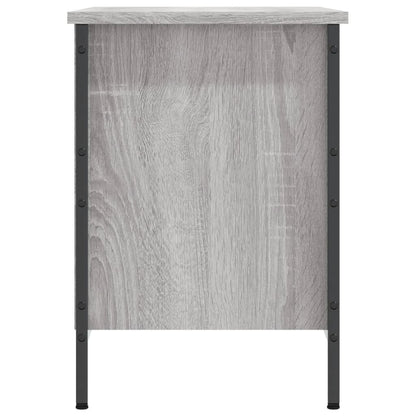 vidaXL Armoire à chaussures sonoma gris 69x35x50 cm bois d'ingénierie
