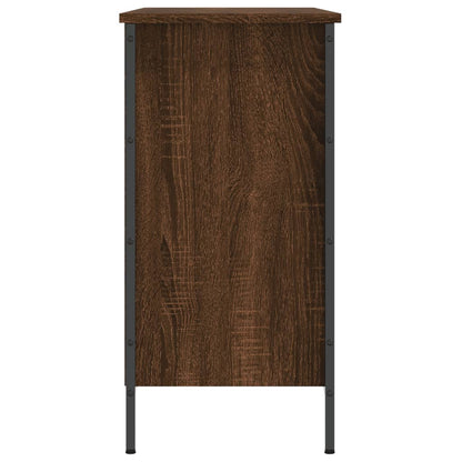 vidaXL Armoire à chaussures chêne marron 100x35x70cm bois d'ingénierie