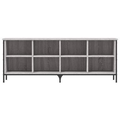 vidaXL Armoire à chaussures sonoma gris 131x35x50 cm bois d'ingénierie