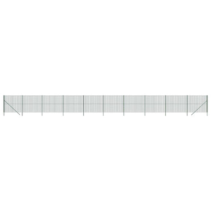 vidaXL Clôture en treillis métallique vert 1,8x25 m acier galvanisé