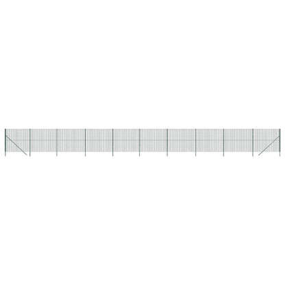 vidaXL Clôture en treillis métallique vert 2,2x25 m acier galvanisé