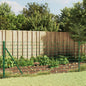 vidaXL Clôture en treillis métallique vert 1x25 m acier galvanisé