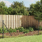 vidaXL Clôture en treillis métallique avec bride anthracite 1x25 m