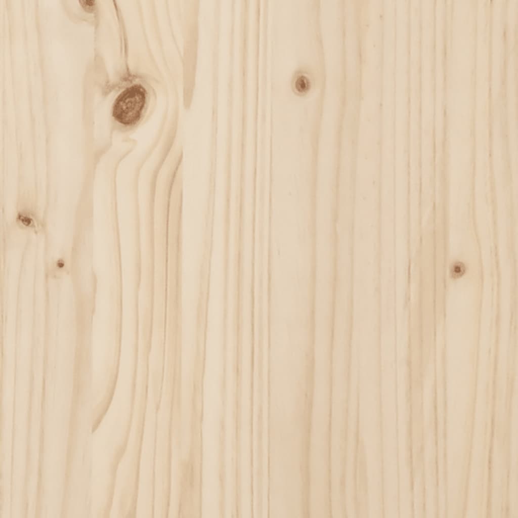 vidaXL Bac à sable avec sièges carré bois de pin massif