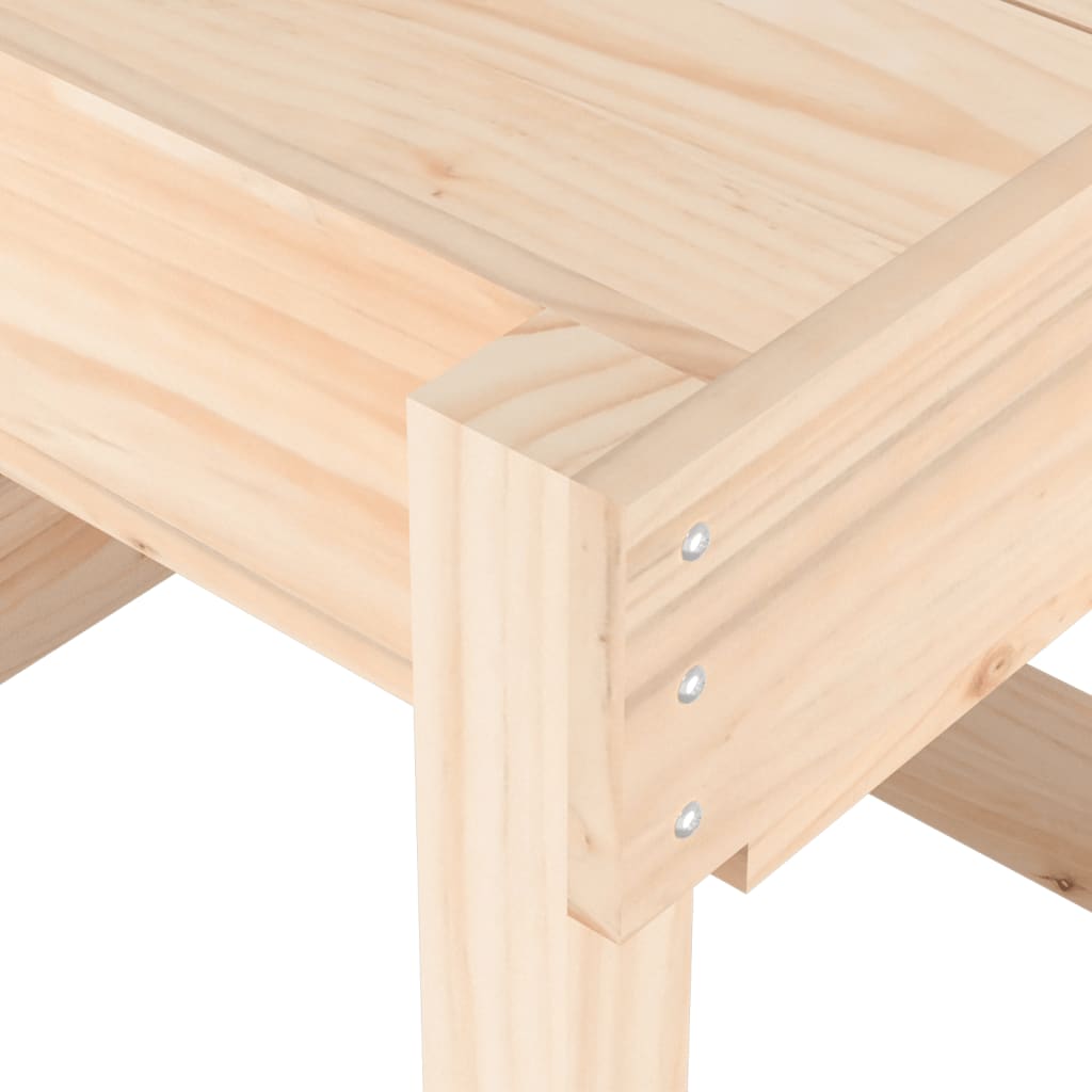 vidaXL Tables à sable 2 pcs bois de pin massif