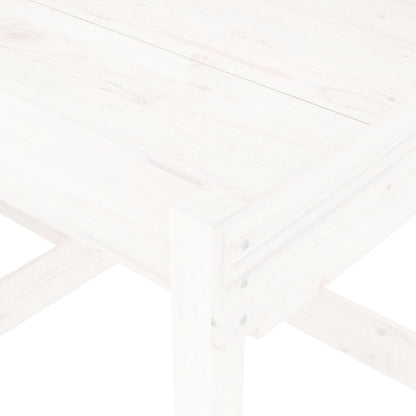 vidaXL Tables à sable 2 pcs blanc bois de pin massif