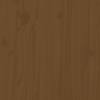 vidaXL Lit surélevé de jardin brun miel 101x50x57cm bois de pin massif