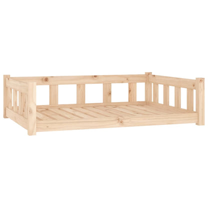 vidaXL Lit pour chien 105,5x75,5x28 cm bois de pin solide