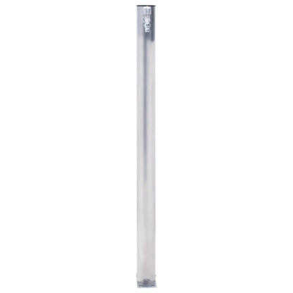 vidaXL Colonne à eau de jardin 40 cm acier inoxydable rond