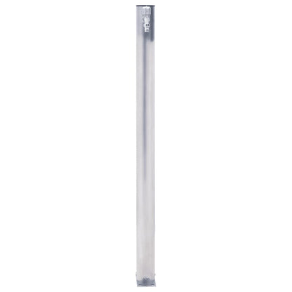 vidaXL Colonne à eau de jardin 60 cm acier inoxydable rond