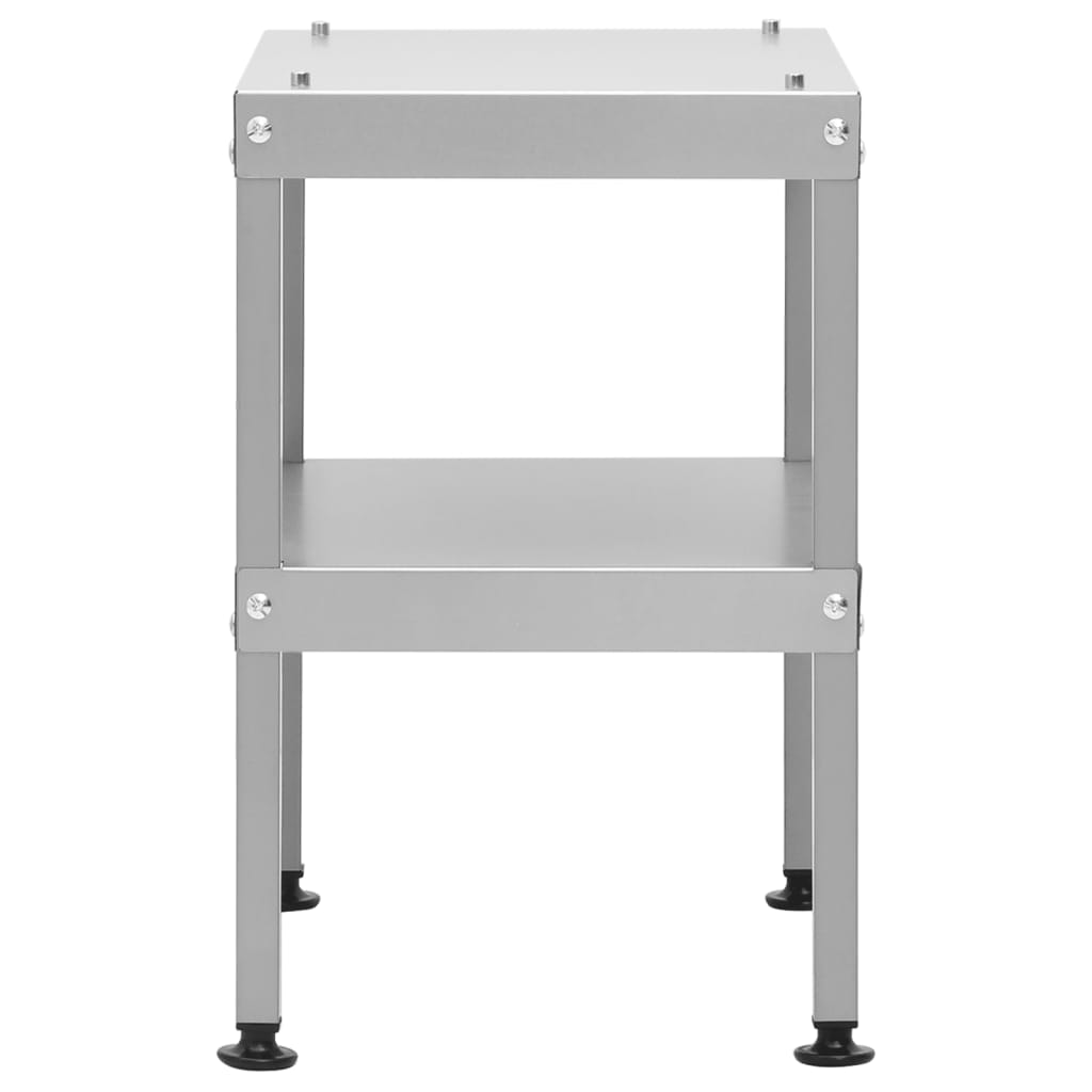 vidaXL Table pour fumoir à four 40x28x44,5 cm acier galvanisé