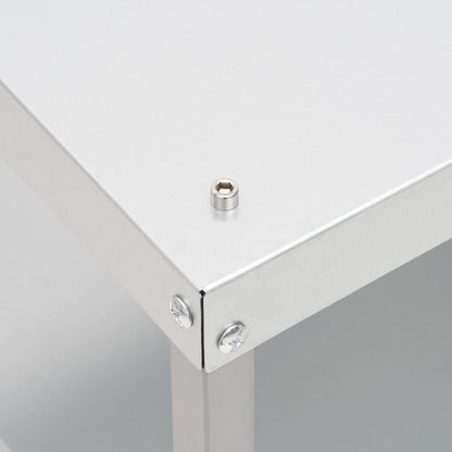 vidaXL Table pour fumoir à four 40x28x44,5 cm acier galvanisé