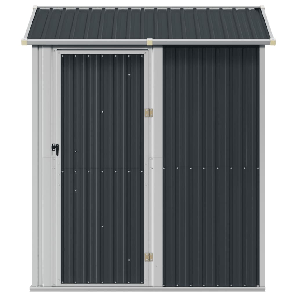 vidaXL Abri de jardin anthracite 192x152,5x237 cm acier galvanisé