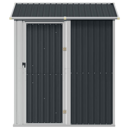 vidaXL Abri de jardin anthracite 192x152,5x237 cm acier galvanisé
