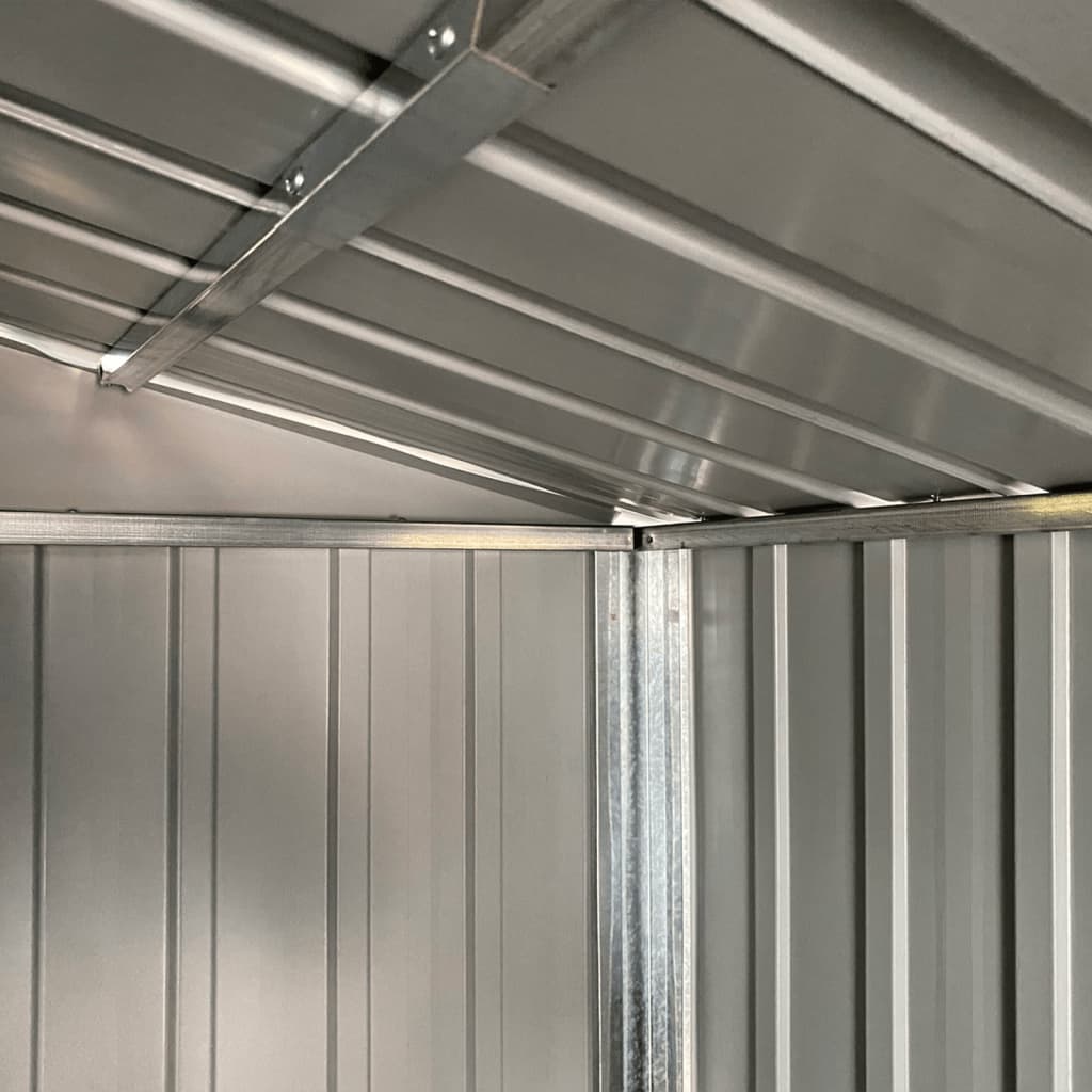 vidaXL Abri de jardin anthracite 192x152,5x237 cm acier galvanisé