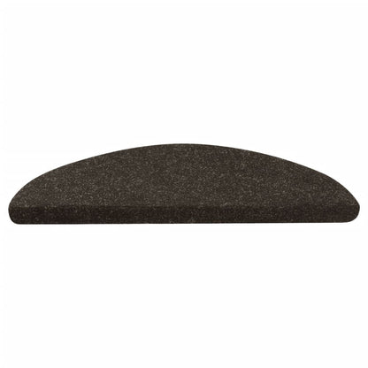 vidaXL Tapis d'escalier auto-adhésifs 10 pcs anthracite 56x17x3 cm