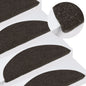 vidaXL Tapis d'escalier auto-adhésifs 10 pcs noir 65x22,5x3,5 cm