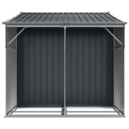 vidaXL Abri de jardin anthracite 277x192,5x179 cm acier galvanisé