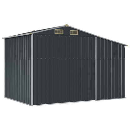 vidaXL Abri de jardin anthracite 277x192,5x179 cm acier galvanisé
