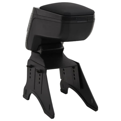 vidaXL Accoudoir de voiture universel noir 13x33x(33-53) cm ABS