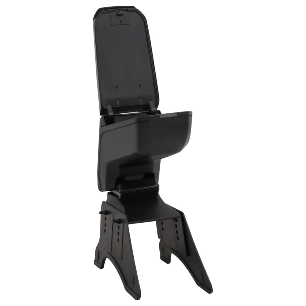 vidaXL Accoudoir de voiture universel noir 14x30x(32-48,5) cm ABS