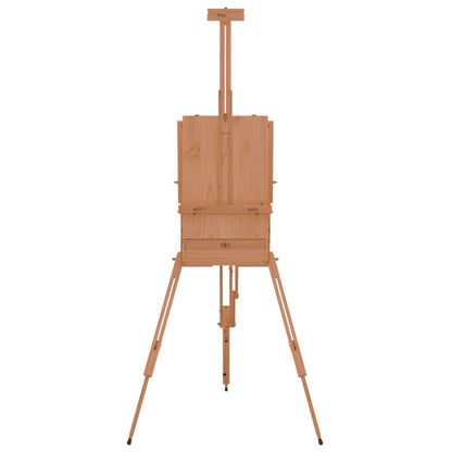 vidaXL Chevalet 81x121x173 cm bois de hêtre massif