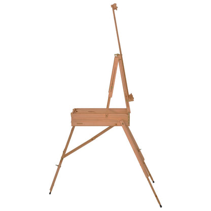 vidaXL Chevalet 81x121x173 cm bois de hêtre massif