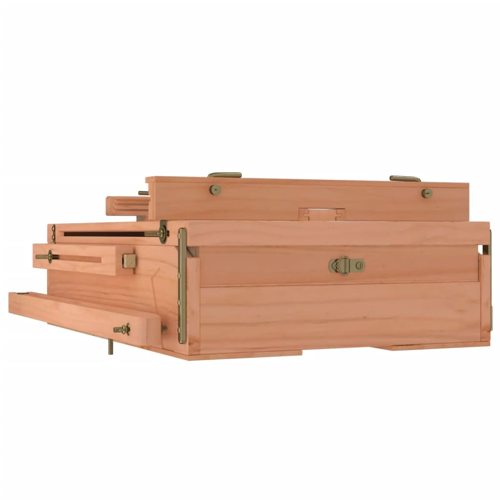 vidaXL Chevalet 81x121x173 cm bois de hêtre massif