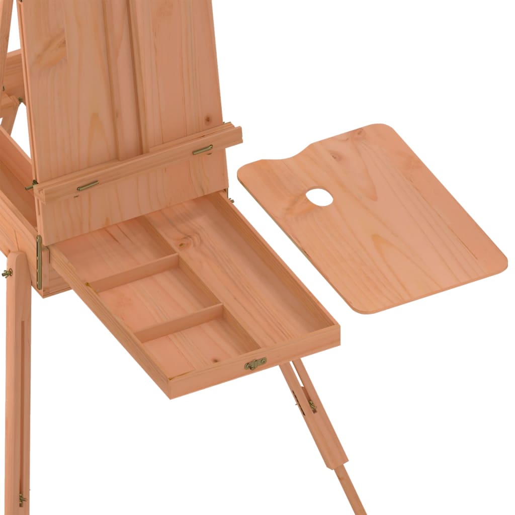 vidaXL Chevalet 81x121x173 cm bois de hêtre massif