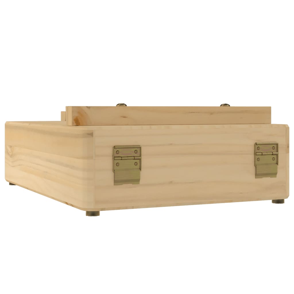 vidaXL Chevalet de table 27x43x68 cm bois de pin massif