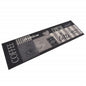 vidaXL Tapis de cuisine lavable impression café noir 45x150 cm velours