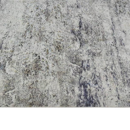vidaXL Tapis de cuisine lavable impression béton 60x300 cm velours
