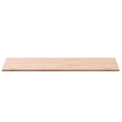 vidaXL Comptoir de salle de bain 100x60x1,5 cm bois massif de hêtre