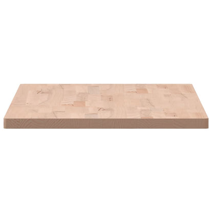 vidaXL Comptoir de salle de bain 100x50x2,5 cm bois massif de hêtre