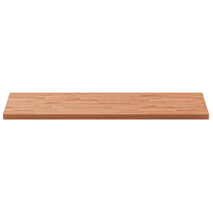 vidaXL Comptoir de salle de bain 100x50x2,5 cm bois massif de hêtre