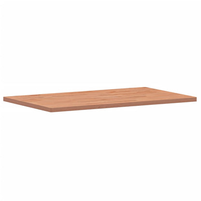 vidaXL Comptoir de salle de bain 100x60x2,5 cm bois massif de hêtre