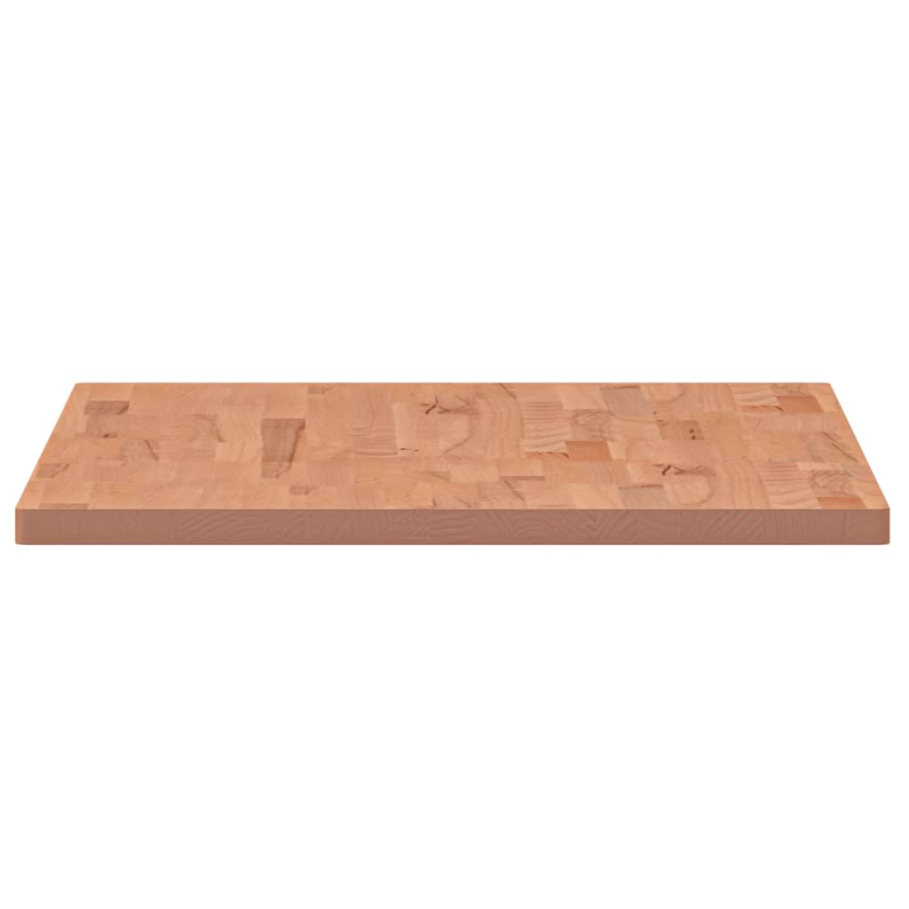 vidaXL Comptoir de salle de bain 100x60x2,5 cm bois massif de hêtre