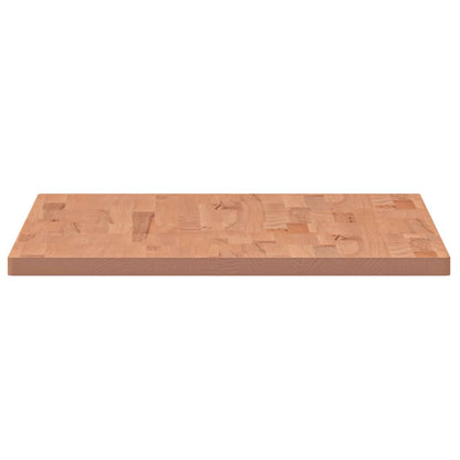 vidaXL Comptoir de salle de bain 100x60x2,5 cm bois massif de hêtre