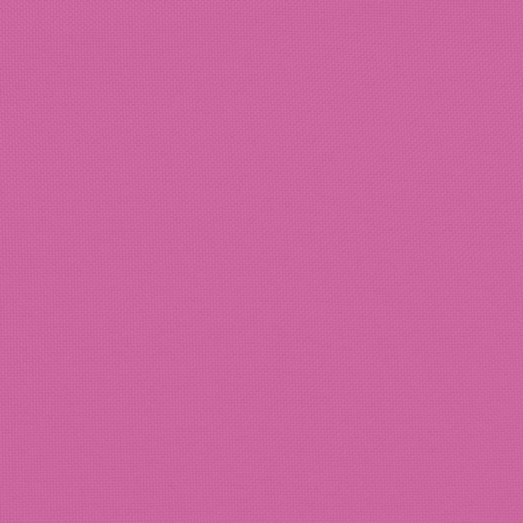 vidaXL Coussins de palette 7 pcs rose tissu