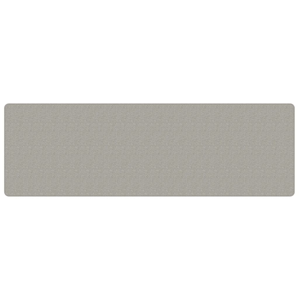 vidaXL Tapis de couloir aspect sisal taupe 80x250 cm