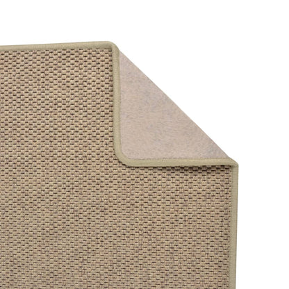 vidaXL Tapis de couloir aspect sisal sable 80x200 cm