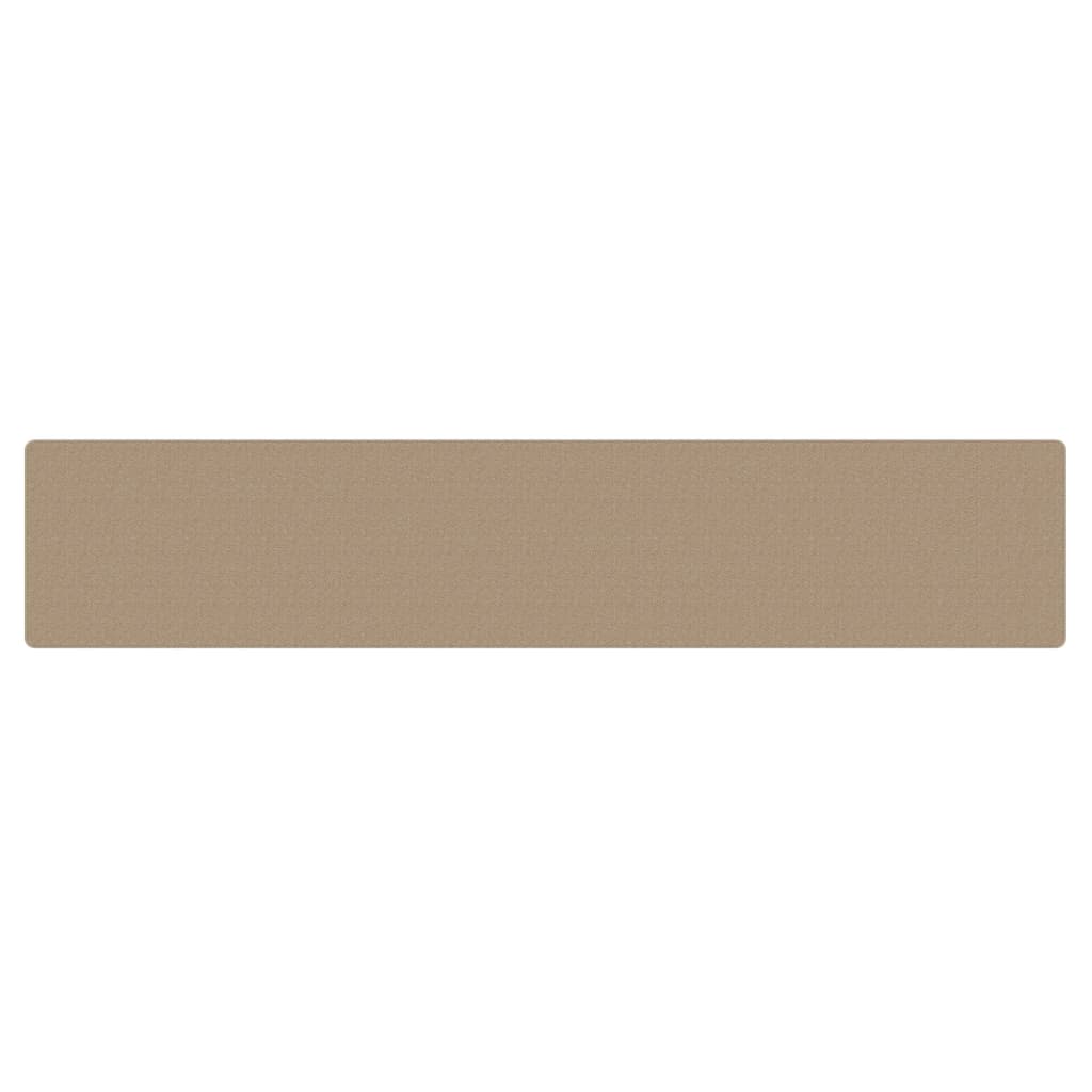 vidaXL Tapis de couloir aspect sisal sable 80x400 cm