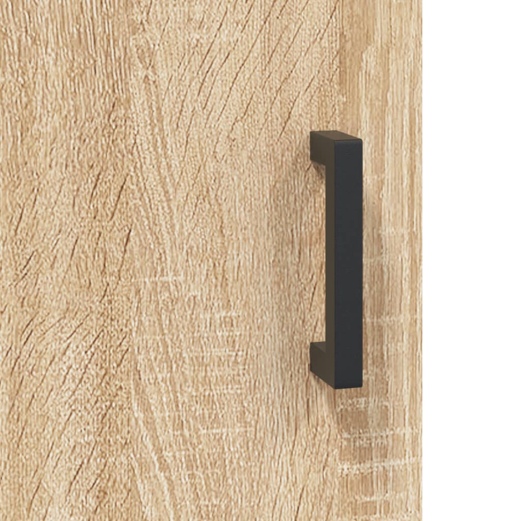 vidaXL Bureau chêne sonoma 140x50x75 cm bois d'ingénierie